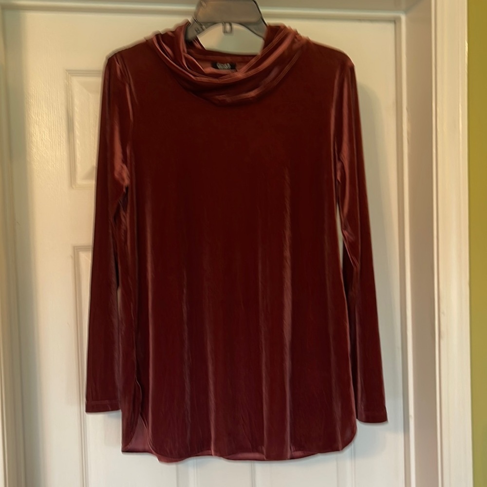 Jones New York Velveteen Turtle Neck Size M